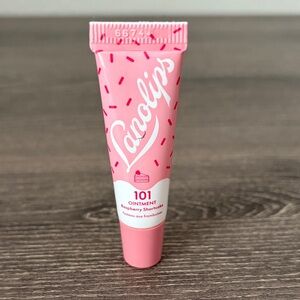 ❤️$6 NWT Lanolips Raspberry Shortcake Ointment Multi Balm 3g